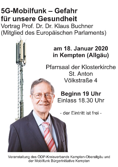 Vortrag Buchner in Kempten