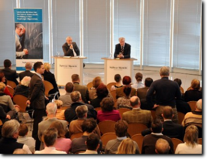 Bürgerforum am 16.02.2009 bei der Augsburger Allgemeinen Zeitung